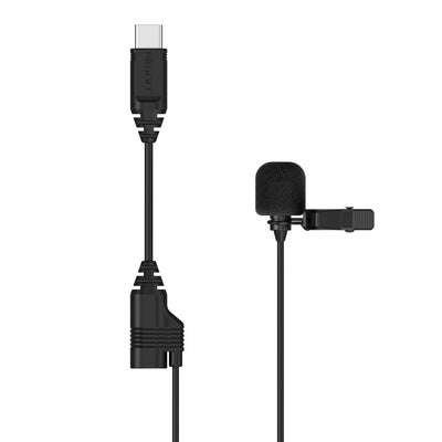 Simorr Wave L2 Type-C Clip-on Lavalier Microphone with USB Adapter - 3385