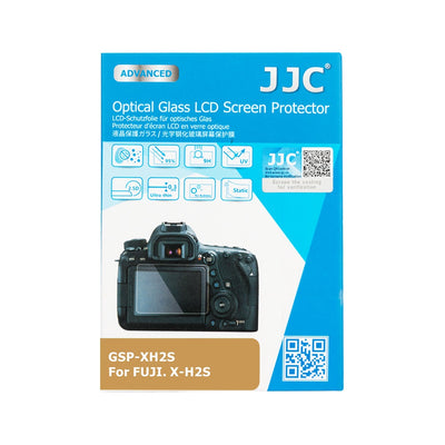 JJC GSP-XH2S 0.3mm Optical Glass LCD Screen Protector Cover for Fujifilm X-H2S