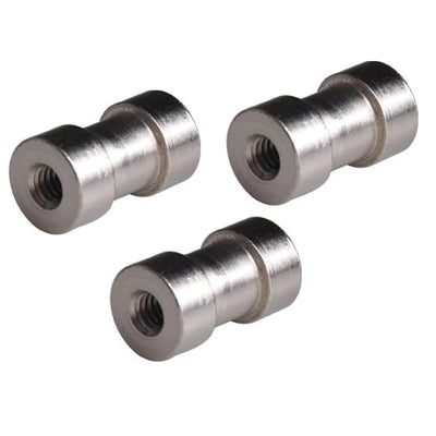 Kaavie 1/4''-20TPI & 3/8'' Female Thread Adapter for Tripod and Light Stand (3 pcs)