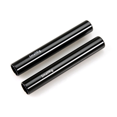 SmallRig Aluminum Alloy Pair of 15mm Rods (M12-4inch) - 1049