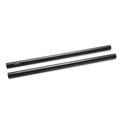 SmallRig 2pcs 15mm Black Aluminum Alloy Rod (M12-30cm) 12inch - 1053