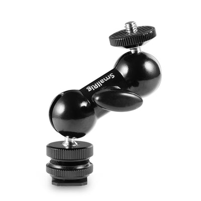 SmallRig Double Ball Head with Cold Shoe Mount & 1/4'' Screw - 1135