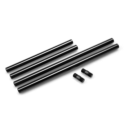 SmallRig 15mm with M12 Thread Black Aluminum Alloy Rods (6pcs Pack) - 1659