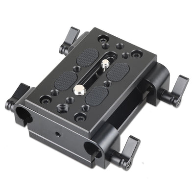 SmallRig Tripod Mounting Plate Kit with 15mm Rail Block - 1798