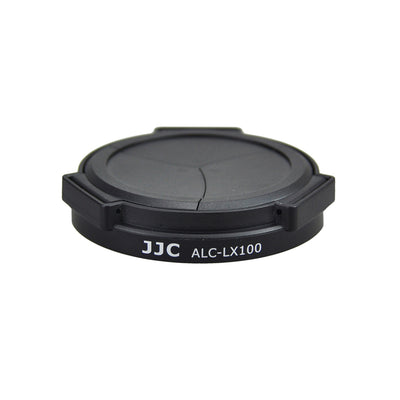JJC ALC-LX100 Auto Lens Cap for Panasonic Lumix LX100, LX100 II, Leica D-LUX (Typ 109), D-LUX 7 Camera - Black