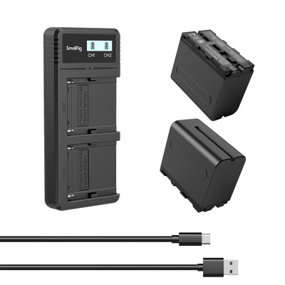 SmallRig NP-F970 Battery and Charger Kit - 3823