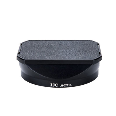 JJC LH-JXF16 Black Metal Lens Hood with Cap Kit for Fujifilm XF 16mm F1.4 R WR