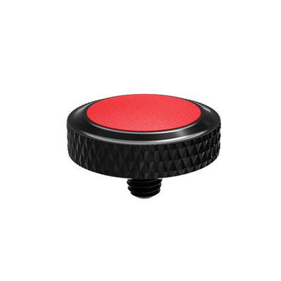 JJC SRB-BK Red Deluxe Soft Release Button for Fujifilm, Leica, Sony