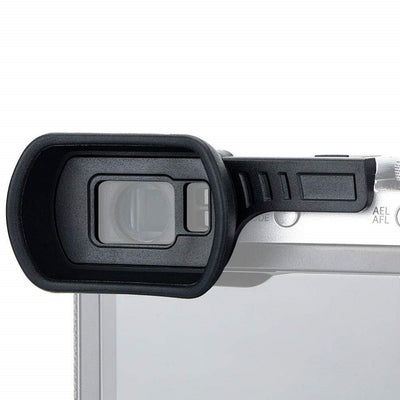 JJC KE-X100FL Silicone Eyecup Eyepiece for Fujifilm X-100F Camera