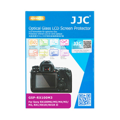 JJC GSP-RX100M3 Optical Glass LCD Cover for Sony DSC-RX1, RX1R, RX100, RX100II, RX100III, RX100IV, RX100V, RX100VI