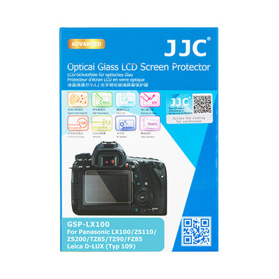 JJC GSP-LX100 0.3mm Optical Glass LCD Cover for Panasonic DMC LX100, FZ85, D-Lux etc