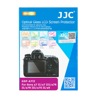 JJC GSP-A7II Optical Glass LCD Screen Cover for Sony A9, A7R II, A7 II, A7S II, A7R III, A7R IV