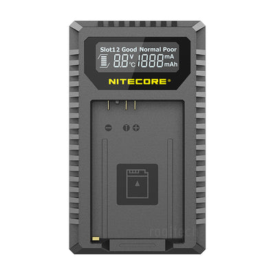 Nitecore UCN5 Dual Slot USB Charger for Charging 2x Canon LP-E17 Batteries